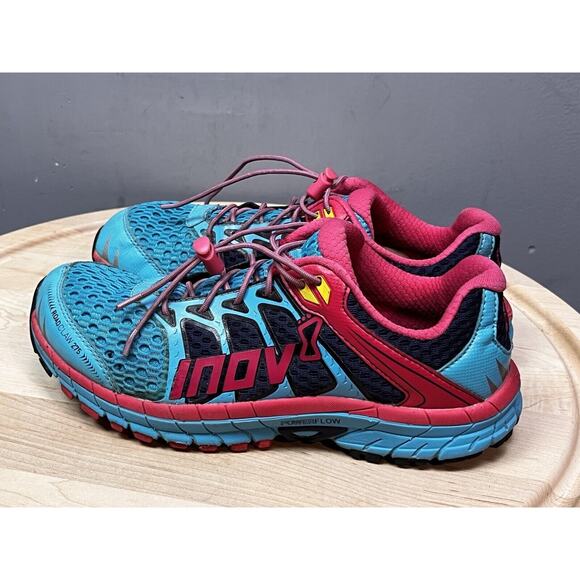 Inov-8 Women's Athletic Shoes - Red and Blue - Picture 6 of 9